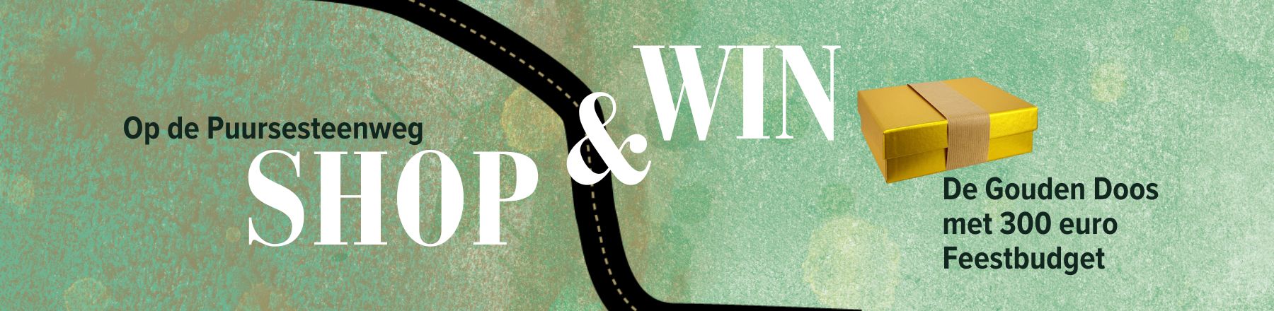 Shop & win de gouden doos met 300 euro feestbudget